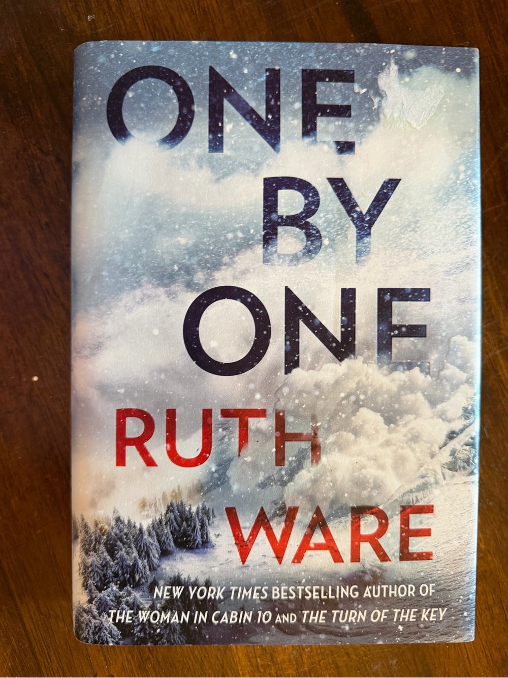 One By One by Ruth Ware  book